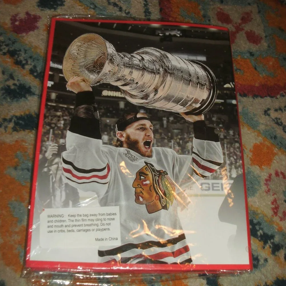 NEW Chicago Blackhawks Stanley Cup Champions 3 Ring Binder with School Supplies